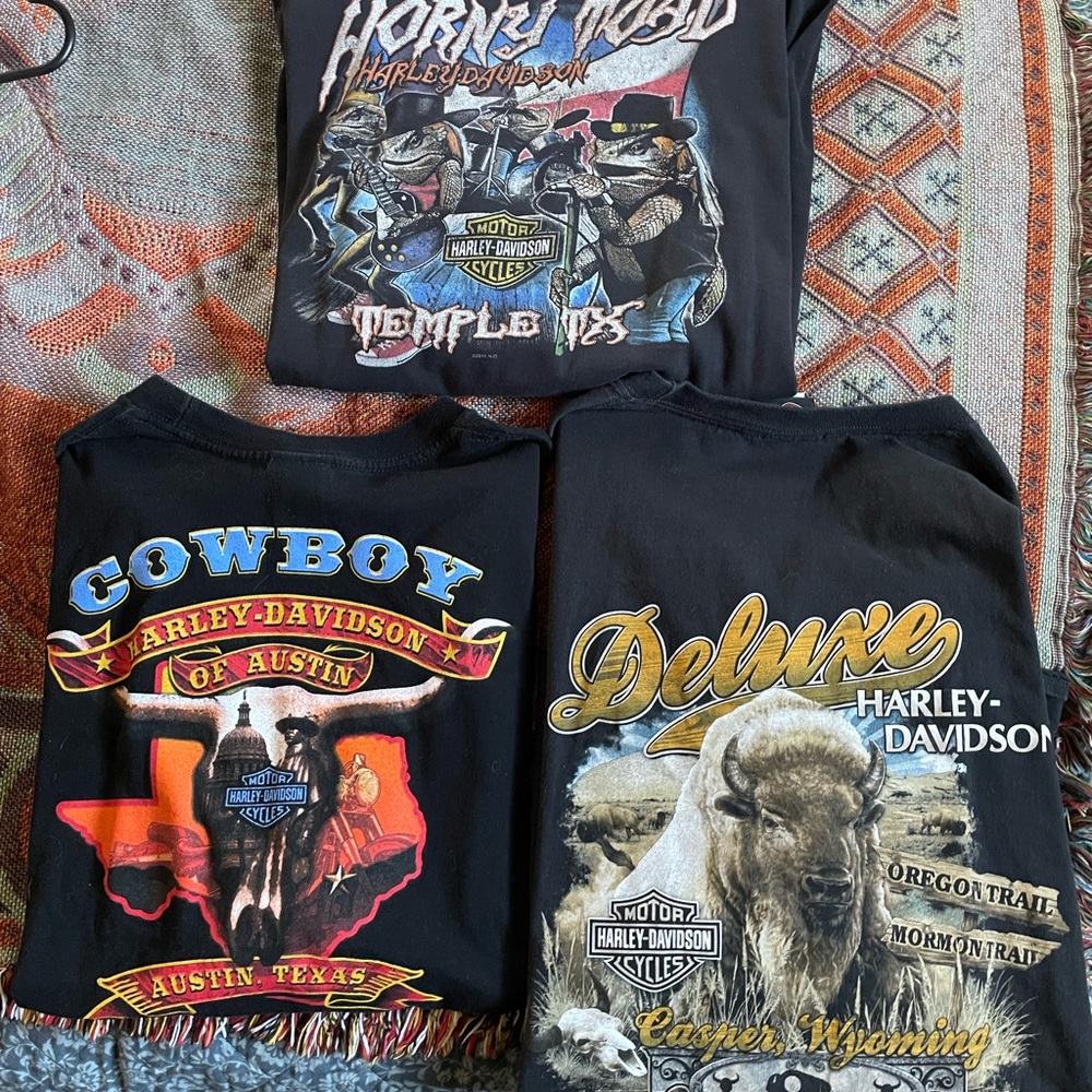 Mens Harley Davidson Shirt Bundle